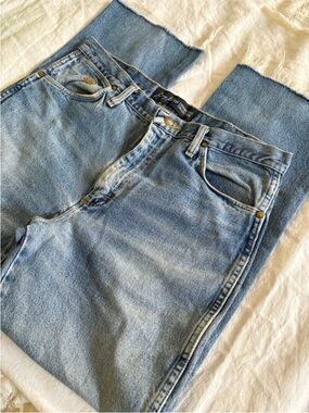 Wrangler Light Blue Denim Jeans Cowboy Cut Collection